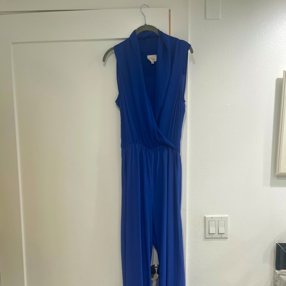 Parker royal blue jumpsuit